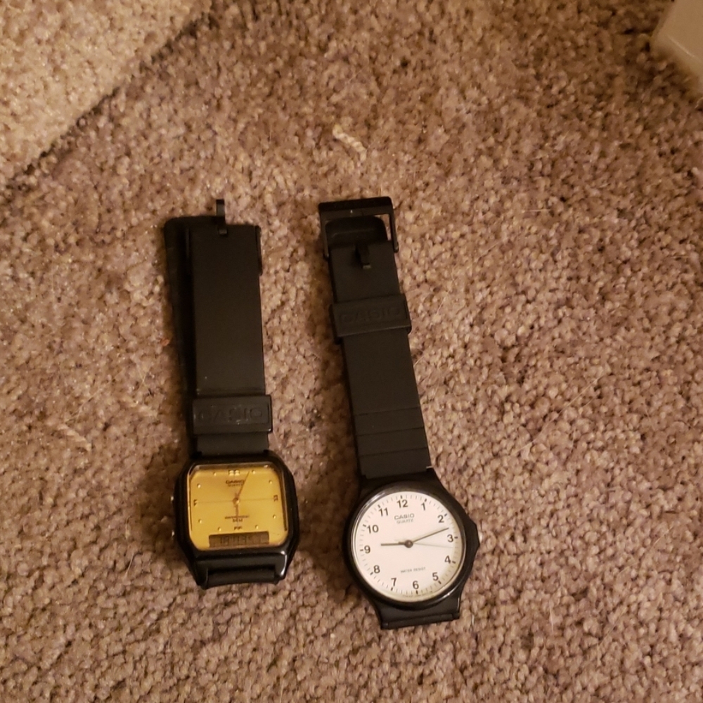 Two men watches